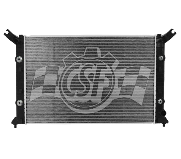 CSF 3798 plastic primary radiator retail box for GM HD trucks