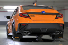 Load image into Gallery viewer, RALMF92-UR-BLK/OR-X-Rally Armor 2022+ Subaru WRX Black UR Mud Flap Altered Font Orange Logo-Mud Flaps-Rally Armor