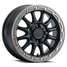 Load image into Gallery viewer, RCLA14BG-57012+53-Raceline A14BG Alpha 15x7in/5x114.3 BP/53mm Offset/68mm Bore - Black &amp; Gunmetal Ring Beadlock Wheel-Wheels - Cast-Raceline