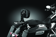 Load image into Gallery viewer, KUR1661-Kuryakyn Multi-Purpose Backrest Black &amp; Chrome-Seats-Kuryakyn