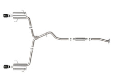 Load image into Gallery viewer, aFe aFe Subaru Forester XT 14-18 H4-2.5L (t) Takeda 2-1/2in to 2-1/4in 304 SS Cat-Back- Black Tip