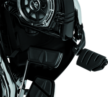 Load image into Gallery viewer, KUR7583-Kuryakyn Tour Tech Trident Dually 4in Back Arm With 1-1/4in Clamps Black-Footpegs-Kuryakyn