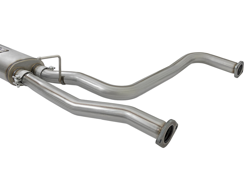 aFe aFe POWER Rebel Series 2-1/2in 409 SS Cat Back Exhaust w/ Black Tips 16-17 Nissan Titan V8 5.6L