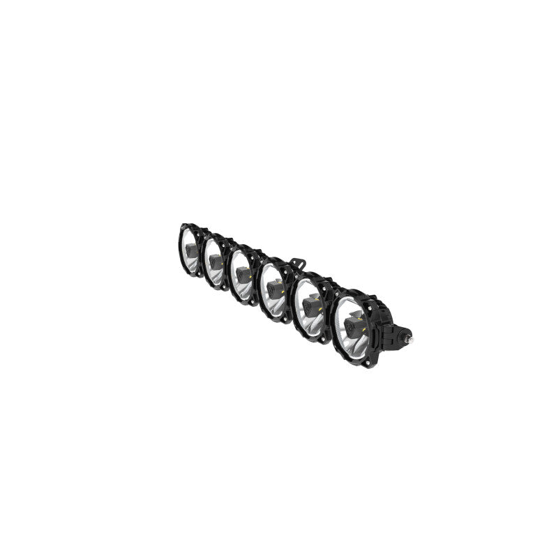 KCL91422-KC HiLiTES Gravity Titan LED Light Bar for Bronco Bumper - 39in. (6-Light)-Light Bars & Cubes-KC HiLiTES