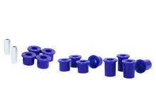 Load image into Gallery viewer, Superpro SuperPro 2005 Nissan Frontier LE Rear Leaf Spring and Shackle Bushing Kit