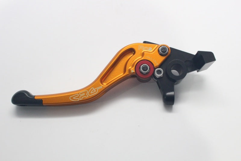 CRG2RN-521-H-G-CRG 04-16 Honda CBR600RR/ CB1000R/ CBR1000RR RC2 Brake Lever - Short Gold-Levers-CRG Constructors
