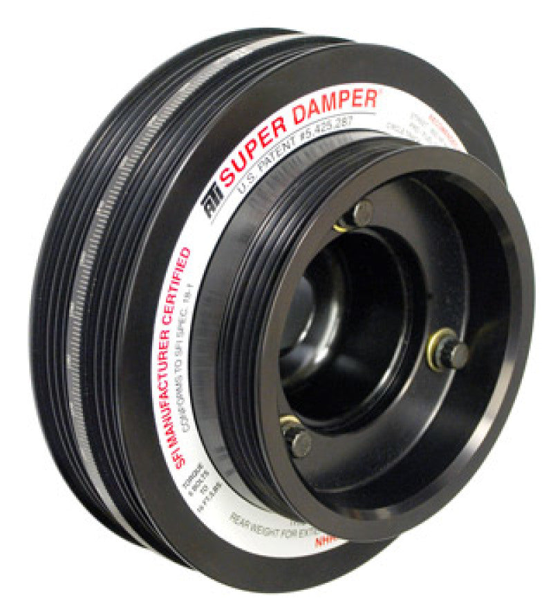 ATI Damper - 7.074in - Alum - 7 Grv - Nissan VQ35 VQ37 - Dry Sump Cars Only - OEM Drive-Crankshaft Dampers-ATI