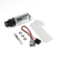 Load image into Gallery viewer, DWK9-307-1061-DeatschWerks 2016+ Infinity Q50 340lph Compact Fuel Pump w/o clips w/ 9-1061 install kit-Fuel Pump Fitment Kits-DeatschWerks