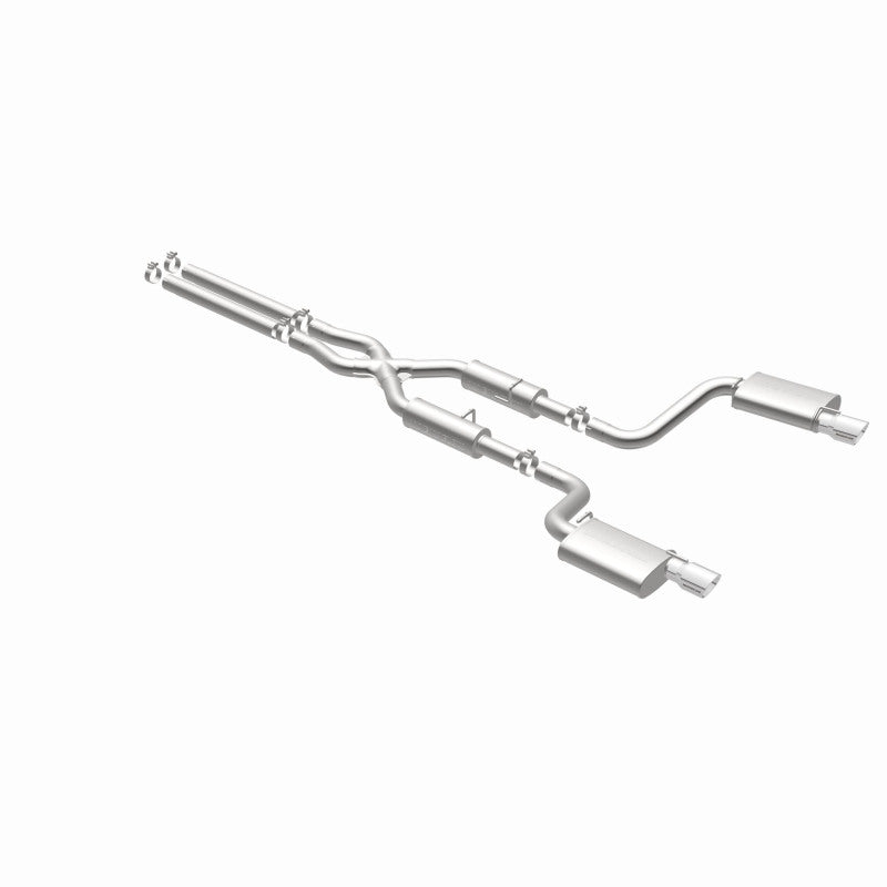 MagnaFlow 11-12 Dodge Charger SRT-8 Hemi Dual Split Rear Exit Stainless Cat-Back Performance Exhaust-Catback-Magnaflow