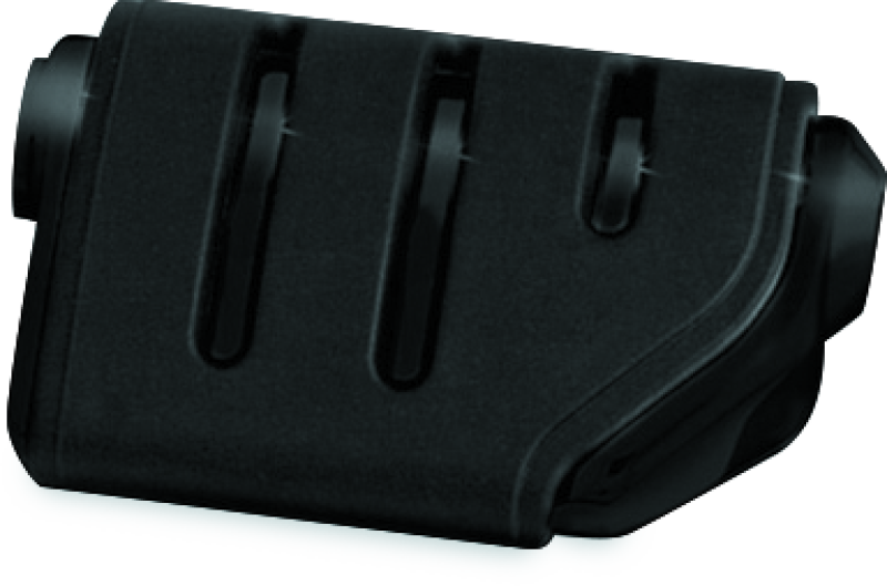 KUR7567-Kuryakyn Trident Dually Without Adapters Black-Footpegs-Kuryakyn