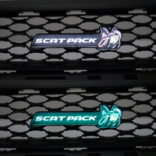 Load image into Gallery viewer, -Scatpack Multicolor Flow Illuminated LED Emblem-Illuminated LED Emblems-RGB Halo Kits