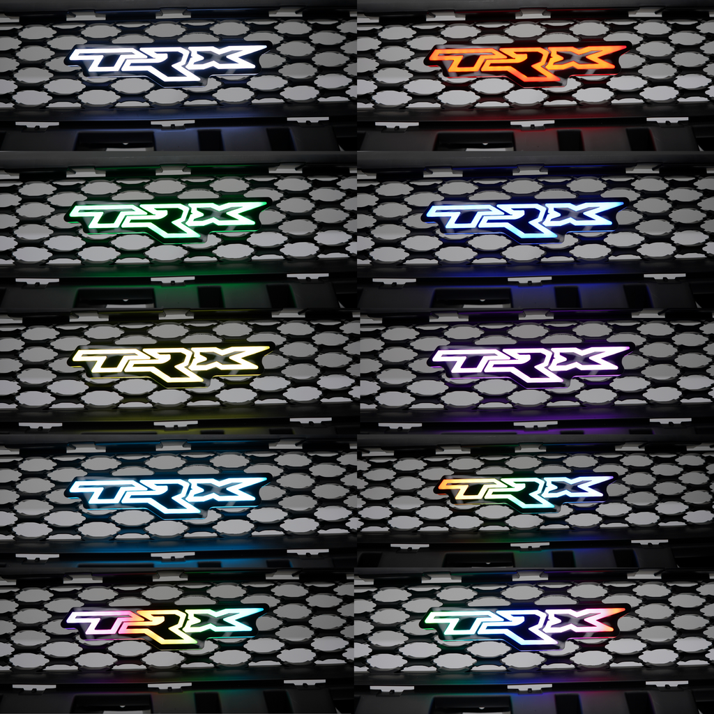 -TRX LED Badge: (Multicolor)-Illuminated LED Emblems-RGB Halo Kits