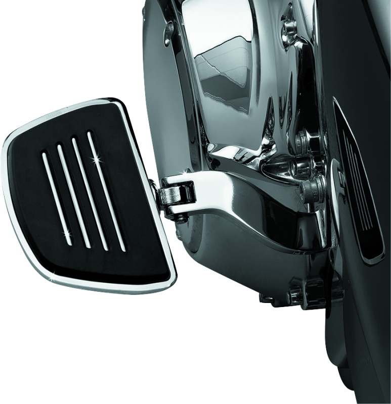KUR4392-Kuryakyn Premium Mini Board With Male Mount Adapter Chrome-Running Boards-Kuryakyn