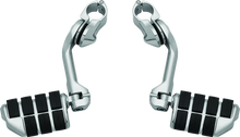 Load image into Gallery viewer, KUR4529-Kuryakyn Tour-Tech Cruise 6in Mount Arm With Dually ISO Pegs 1-1/4in Clamp Chrome-Footpegs-Kuryakyn