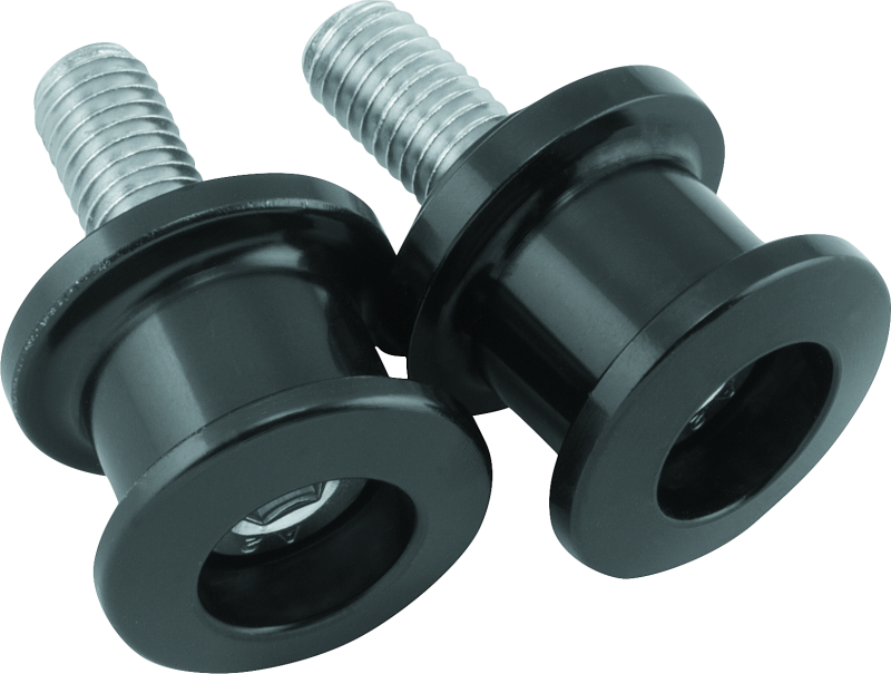BKM151630-BikeMaster Alum Spool Kit Lite - 8mm - Black-Frame Sliders-Bike Master
