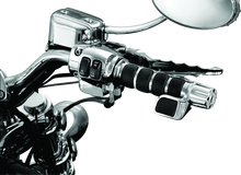 Load image into Gallery viewer, KUR6299-Kuryakyn Contoured ISO Throttle Boss Chrome-Throttle Controllers-Kuryakyn