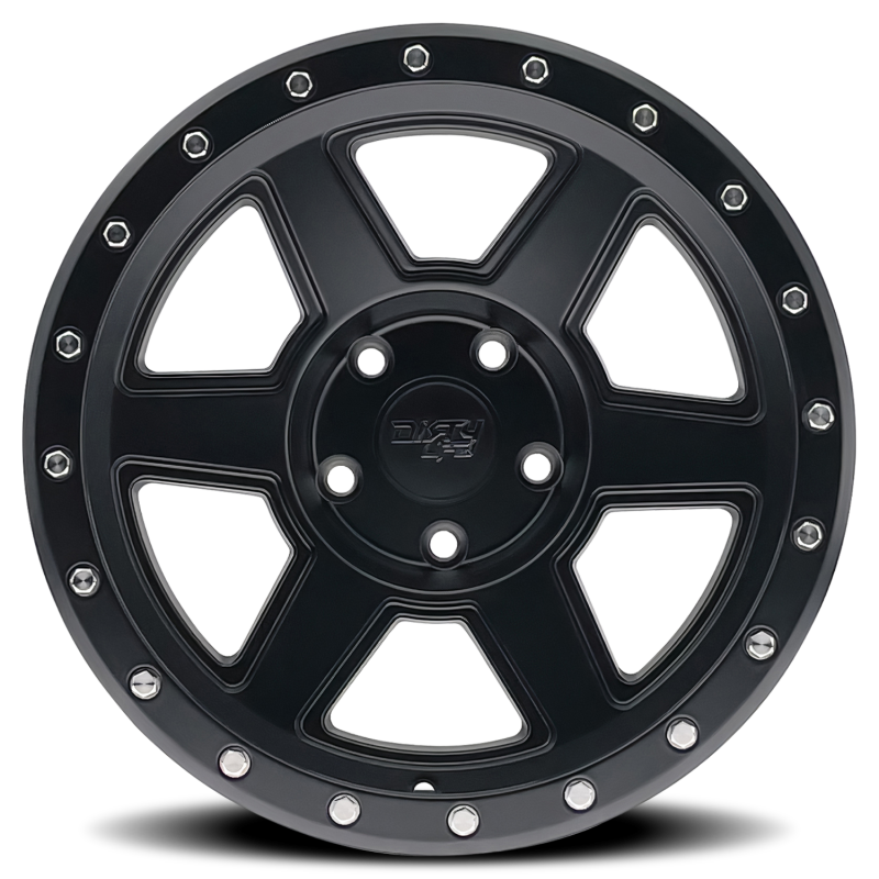 DLW9315-7983MB12-Dirty Life 9315 Compound 17x9 / 6x139.7 BP / -12mm Offset / 106mm Hub Matte Black Wheel-Wheels - Cast-Dirty Life