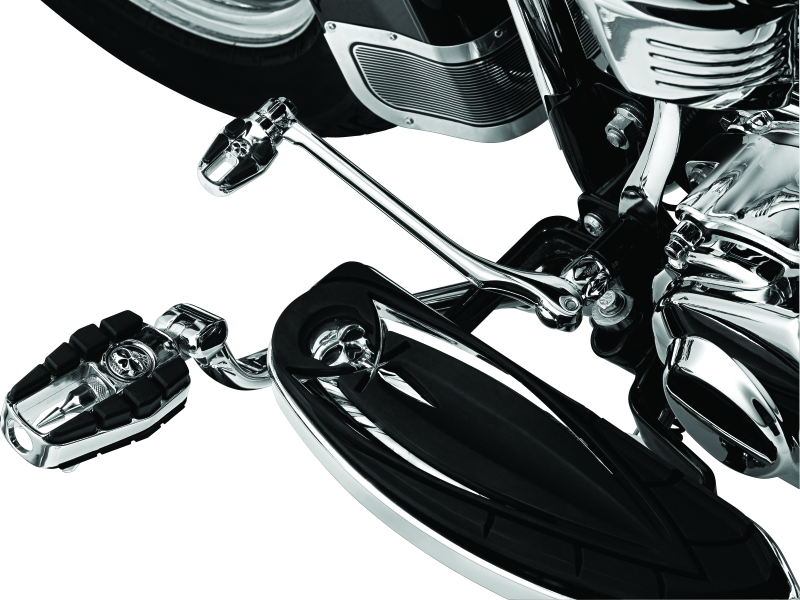KUR4414-Kuryakyn Zombie Shift Peg For Harley-Davidson Chrome-Footpegs-Kuryakyn
