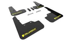 Load image into Gallery viewer, RALMF92-UR-BLK/CGN-X-Rally Armor 2022+ Subaru WRX Black UR Mud Flap Altered Font Light Green Logo-Mud Flaps-Rally Armor