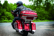 Load image into Gallery viewer, KUR8731-Kuryakyn Quick Adjust Tour-Pak Relocator 14-Up Touring Chrome-Cargo Organization-Kuryakyn