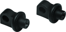 Load image into Gallery viewer, KUR6775-Kuryakyn Adjustable Stop Splined Peg Adapter Black-Footpegs-Kuryakyn