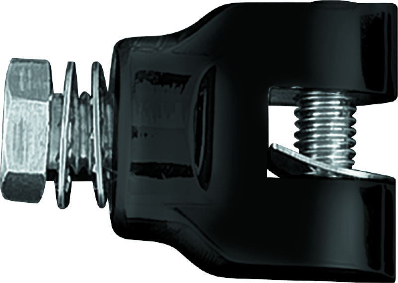 KUR7573-Kuryakyn Short Magnum Peg Mounts With 1/2in-13 Mounting Bolts Black-Footpegs-Kuryakyn
