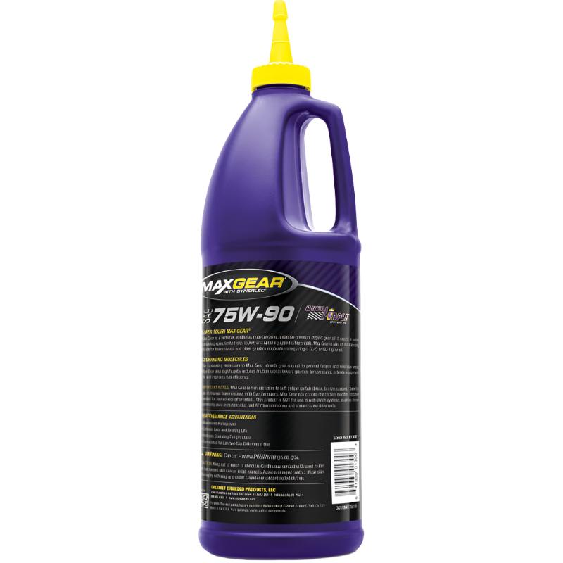RLP06300-Royal Purple Max Gear Synthetic 75W-90 Gear Oil - 1 Quart-Gear Oils-Royal Purple