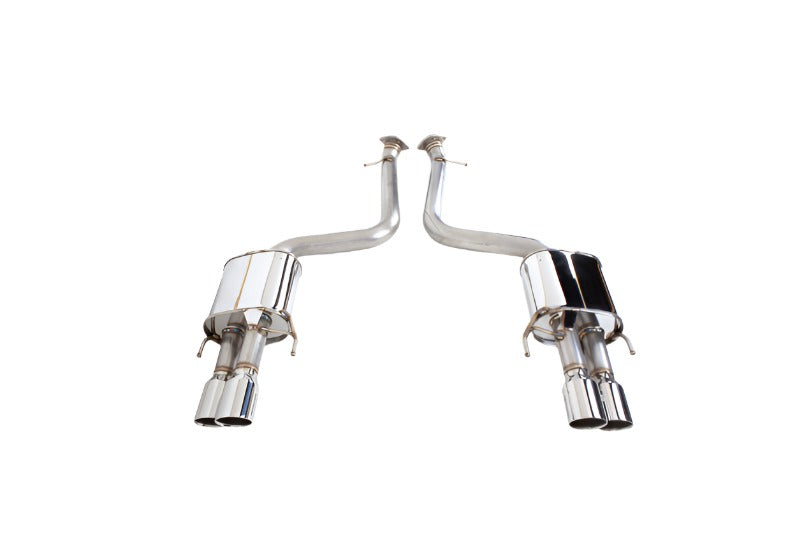 RVLT70201AR-Revel Medallion Touring-S Catback Exhaust - Dual Muffler / Quad Tip / Rear Section 16-17 Lexus GS F-Catback-Revel