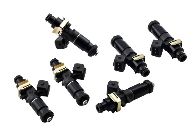 DWK16MX-05-1200-6-DeatschWerks 89-94 Nissan Skyline RB20 / 89-02 RB26DETT Bosch EV14 1200cc Injectors (Set of 6)-Fuel Injector Sets - 6Cyl-DeatschWerks