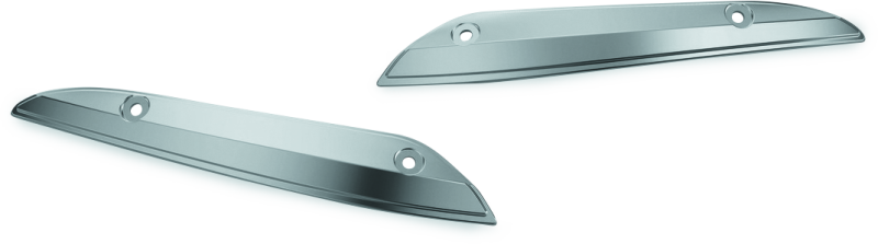 KUR2632-Kuryakyn Windshield Side Trims Chrome-Exterior Trim-Kuryakyn