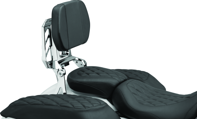 KUR5746-Kuryakyn Neo Driver & Passenger Backrest Chrome-Seats-Kuryakyn