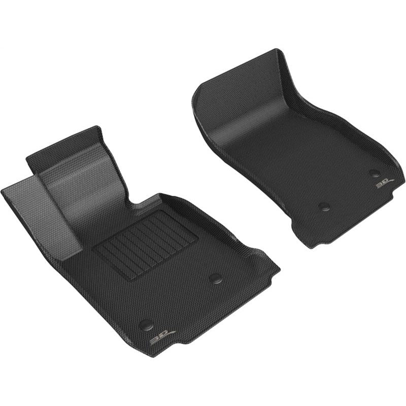 3D MAXpider 3D MAXpider 12-19 BMW 1 Series Kagu Floor Mat- Black R1
