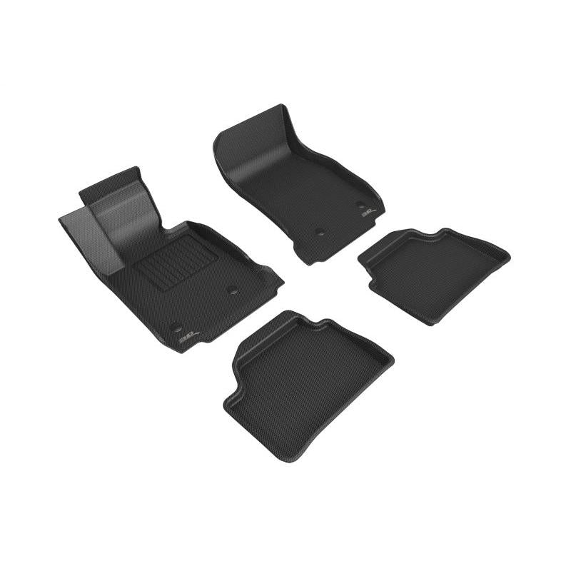3D MAXpider 3D MAXpider 12-19 BMW 1 Series Kagu Floor Mat- Black R1 R2