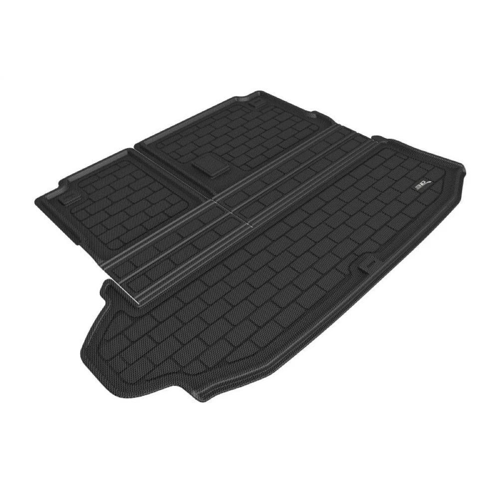 3D MAXpider 20-21 Toyota Highlander No Subwoofer Kagu Seat Back Protector Cargo Liner - Black - 3D MAXpider ACEM1TY2621309