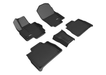 Load image into Gallery viewer, 3D MAXpider 20-22 Mercedes-Benz GLE-Class 5-Seat Kagu 1st &amp; 2nd Row Floormat - Black - Black Ops Auto Works