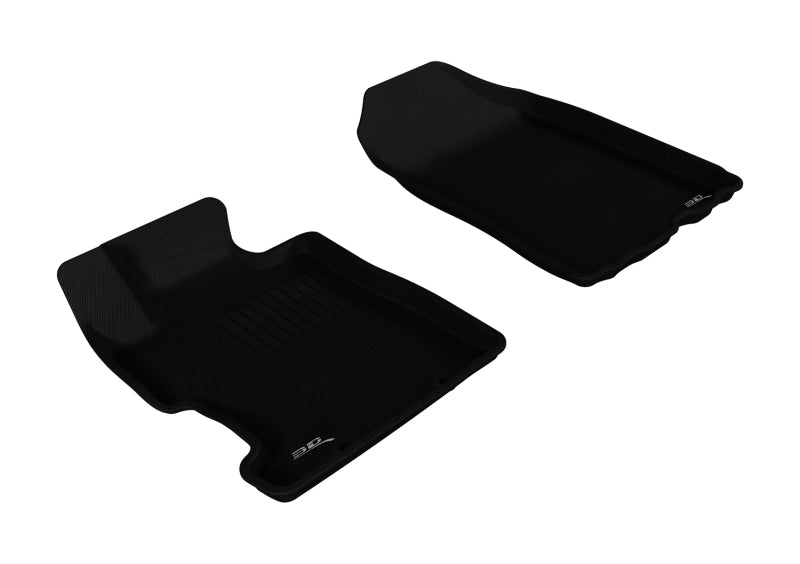 3D MAXpider 2006-2011 Honda Civic Kagu 1st Row Floormat - Black - Black Ops Auto Works