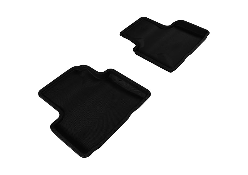 3D MAXpider 2007-2015 Infiniti Q40/G35/37 Kagu 2nd Row Floormats - Black - Black Ops Auto Works