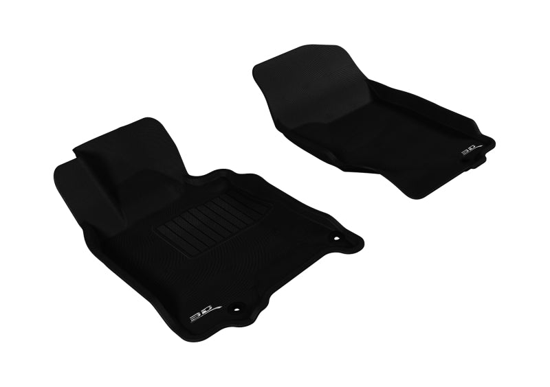 3D MAXpider 2007-2015 Infiniti Q40/Q60/G35/37 Kagu 1st Row Floormat - Black - Black Ops Auto Works