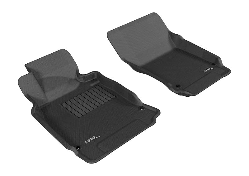 3D MAXpider 2011-2019 Infiniti Q70/M37 Kagu 1st Row Floormat - Black - Black Ops Auto Works