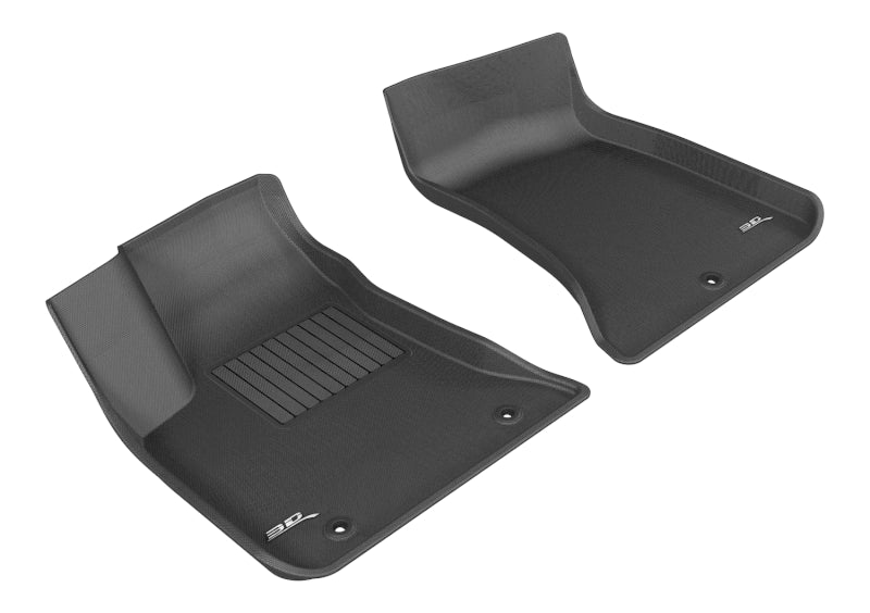 3D MAXpider 2011-2020 Dodge/Chrysler Charger Rwd/300/300C Rwd Kagu 1st Row Floormat - Black - Black Ops Auto Works