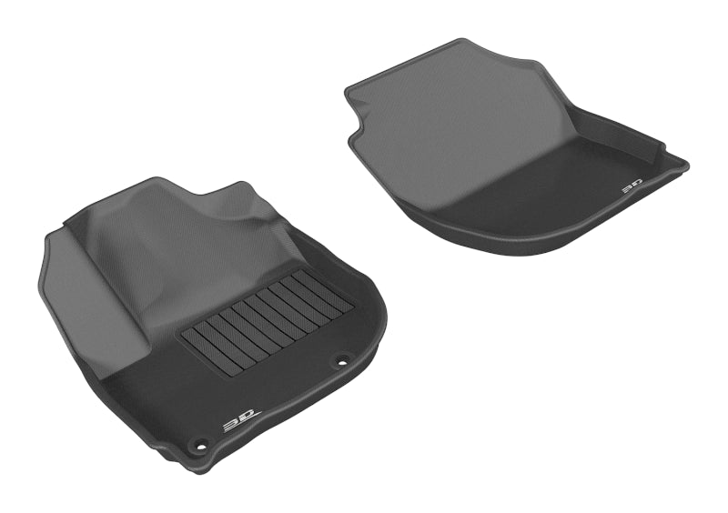 3D MAXpider 2015-2020 Honda Fit/Hr-V Kagu 1st Row Floormat - Black - Black Ops Auto Works