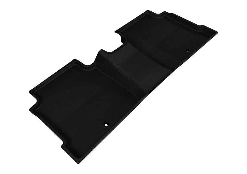 3D MAXpider 2015-2020 Hyundai/Kia Sonata/Sonata Hybrid/Optima Kagu 2nd Row Floormats - Black - Black Ops Auto Works