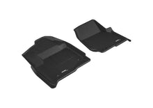 Load image into Gallery viewer, 3D MAXpider 2017-2019 Ford F-250/350/450 Kagu 1st Row Floormat - Black - Black Ops Auto Works