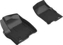 Load image into Gallery viewer, 3D MAXpider 2019-2020 GMC/Chevrolet Sierra 1500/Silverado 1500 Kagu 1st Row Floormat - Black - Black Ops Auto Works