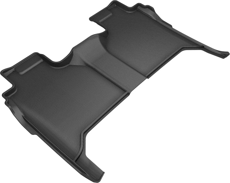 3D MAXpider 2019-2020 GMC/Chevrolet Sierra 1500/Silverado 1500 Kagu 2nd Row Floormats - Black - Black Ops Auto Works