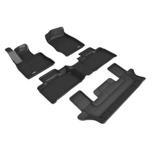 Load image into Gallery viewer, 3D MAXpider 2020-2021 Ford Explorer 1st/2nd/3rd Row Floor Mats - Black 3D MAXpider ACEL1FR13101509