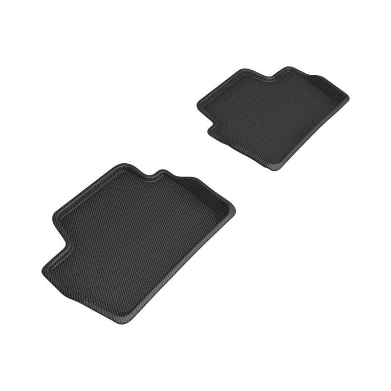 3D MAXpider 22-23 BMW 2 Series Coupe KAGU 2nd Row Floor Mats - Black - Black Ops Auto Works