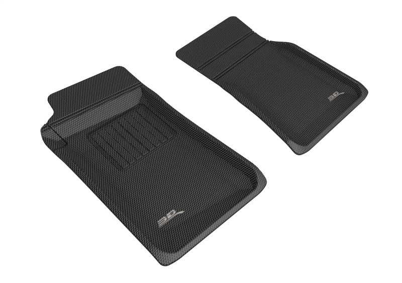 3D MAXpider 89-05 Mazda Miata Kagu Floormats - Black - Black Ops Auto Works