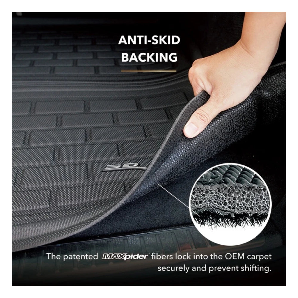 3D MAXpider 2025 Tesla Model Y Front Trunk Kagu Cargo Liner - Black - ACEM1TL0541309 - product view 2