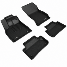 Load image into Gallery viewer, 3D MAXpider Kagu black full-set floor mats for 2018-2025 Audi Q5 and SQ5